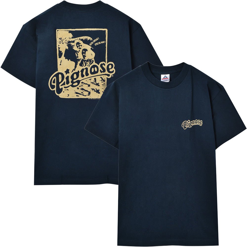 PIGNOSE ピグノーズ - ALOHA DISCHARGE / バックプリントあり / Tシャツ / メンズ - PGS